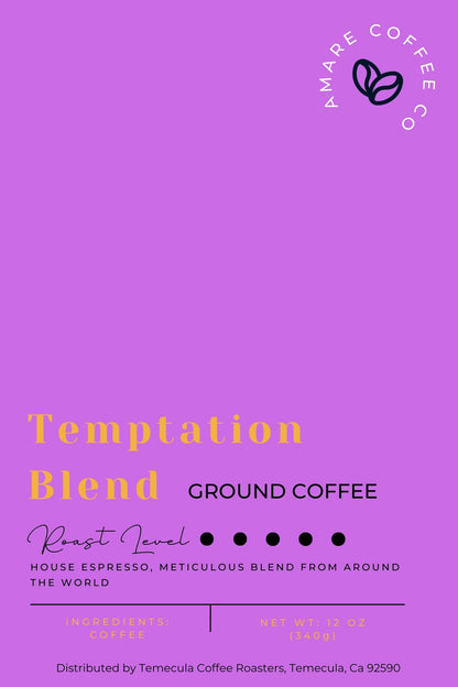 Temptation Blend Amare Coffee 