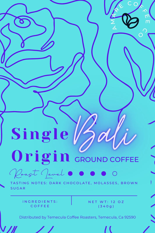 Bali Blue- Ground Amare Coffee 