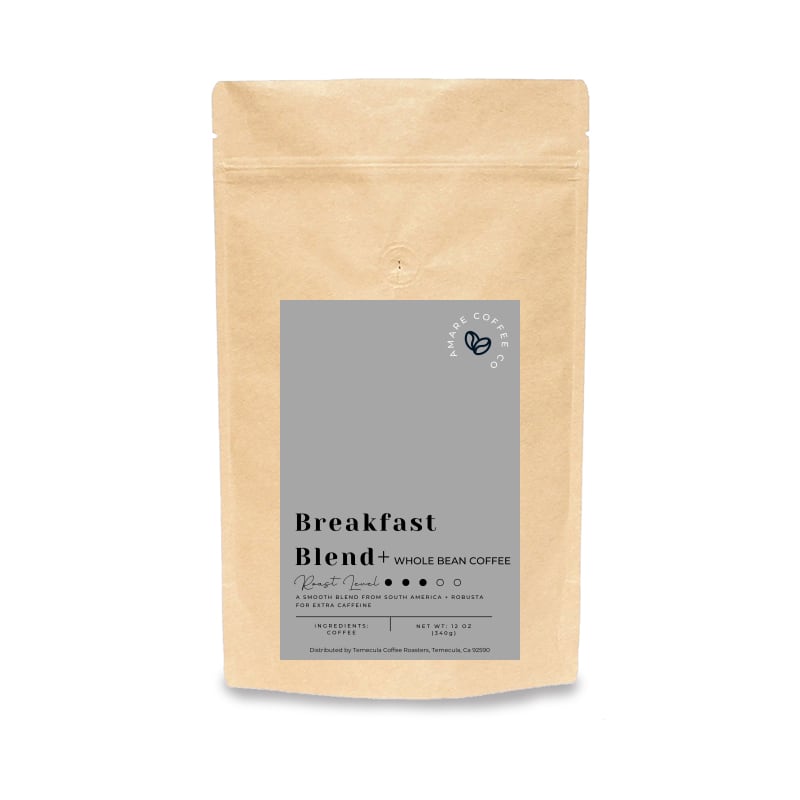 Breakfast Blend + Amare Coffee 